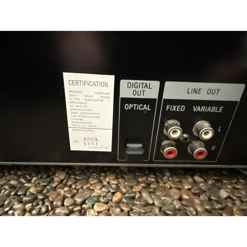 SONY CDP-C615  5-Disc CD Player/Changer with Remote/ Tested & Audio Video Contro